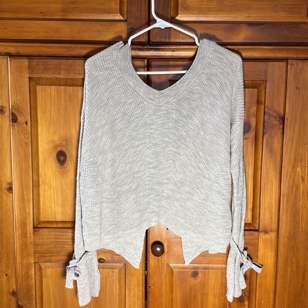 Express Cream Knit Sweater